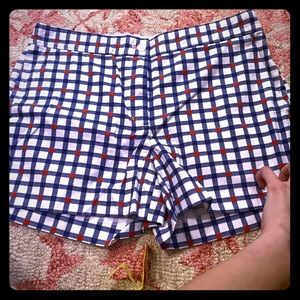 Brooks Brothers Red Fleece Shorts, Size 6